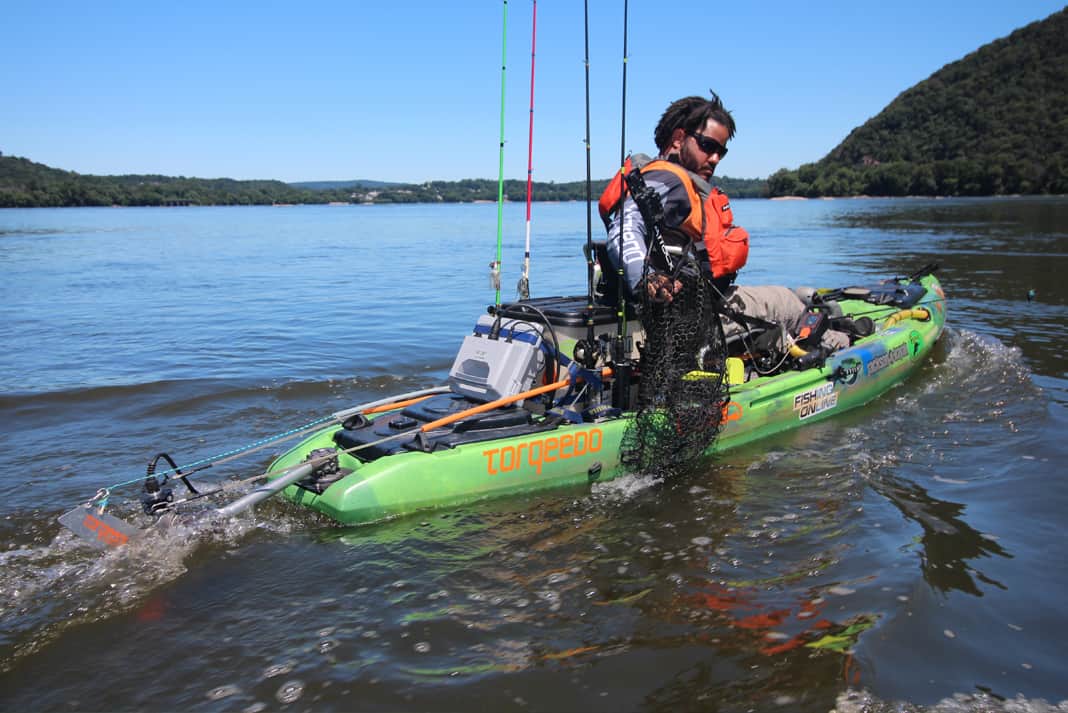 motorboat kayak