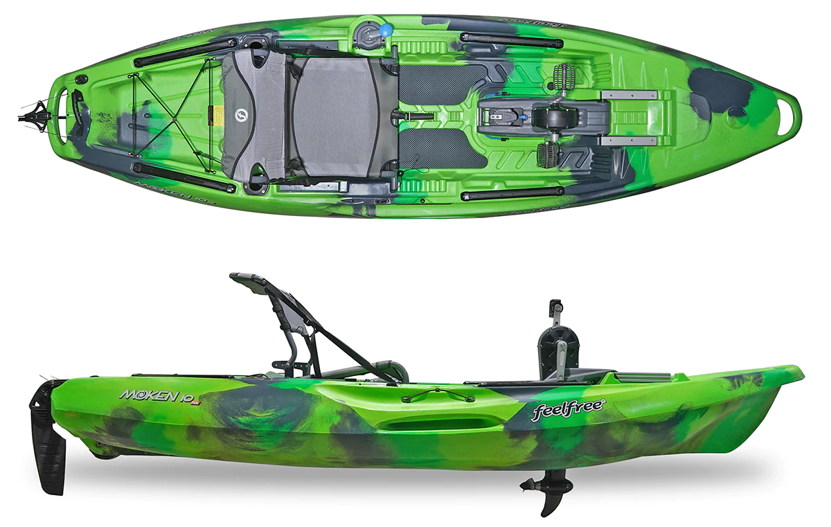 Feelfree Kayaks Launches New 10' Pedal Kayak Based On Popular Platform